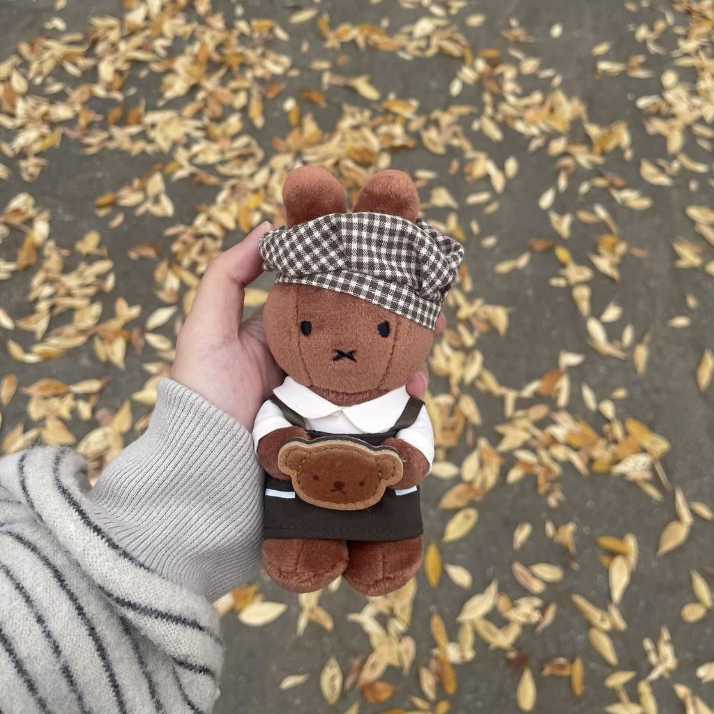 10ซม.Miffy Chef Bread Doll Keychain – Korean Gyeongju Version, Cute & Bag Page
