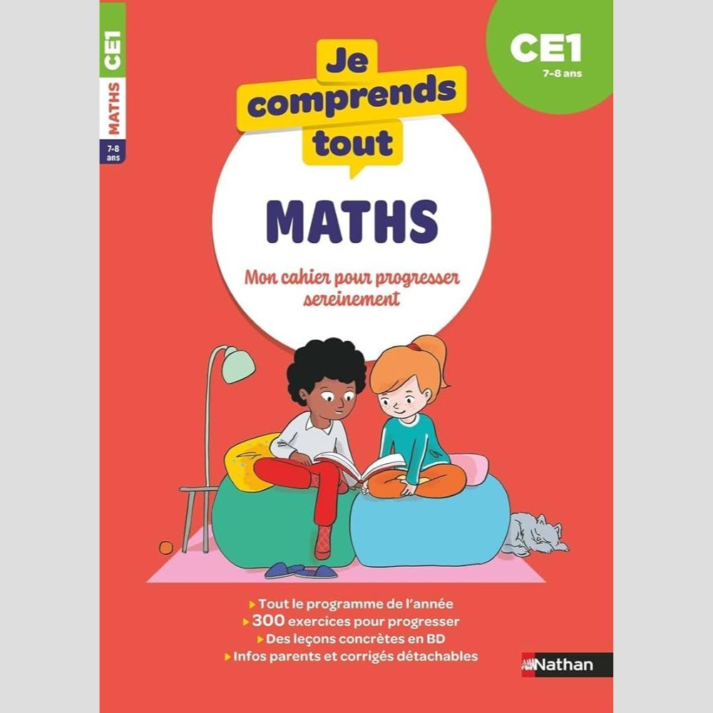หนังสือฝรั่งเศส - Je Comprends Tout - Mathematiques Ce1 - ส่งออก