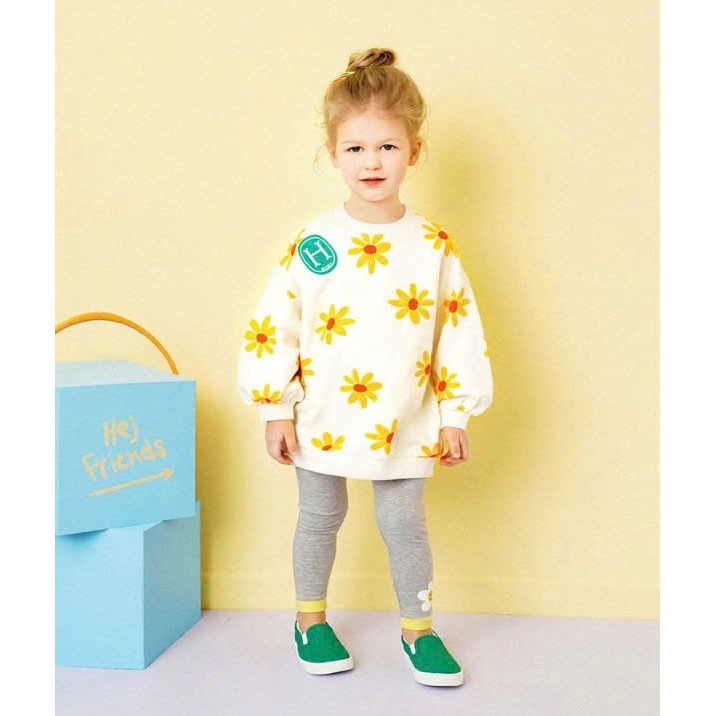 เฮจ ชุดเสื้อและเลกกิ้งผ้าฟลีซหนังปลาสําหรับเด็กทารก HA3577