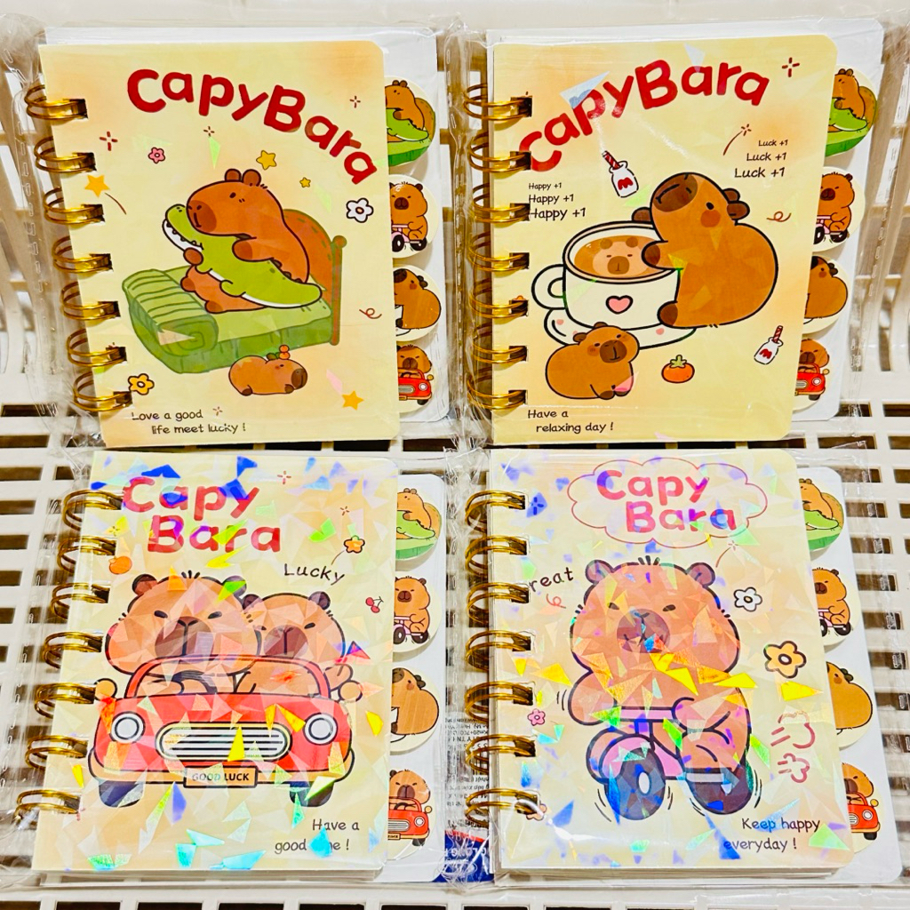 XO Notebook A7-103 Capybara Pagination Spring Notebook (01 เล่ม)