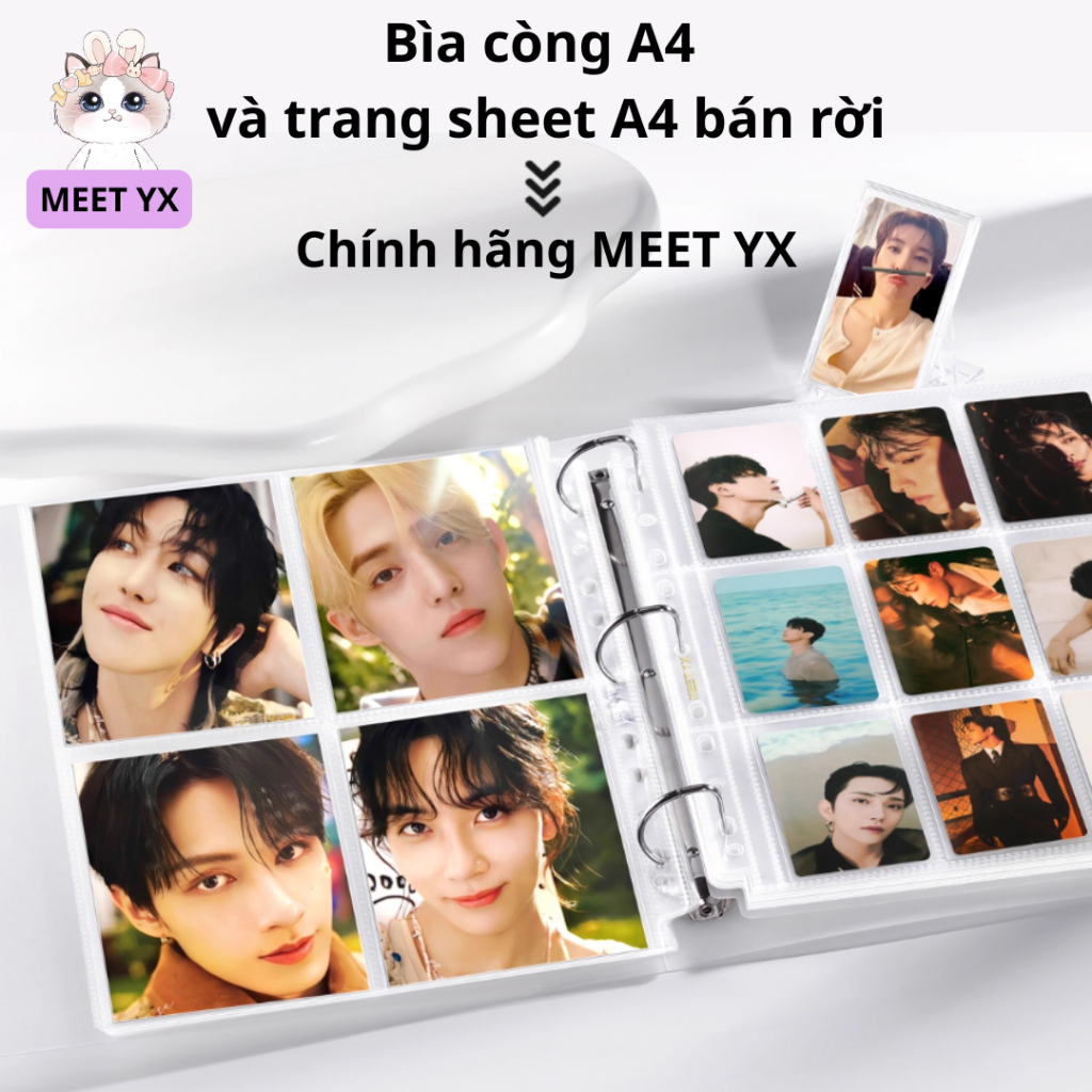 ฝาครอบ MEET YX A4 ของแท้ แผ่น A4 จําหน่ายแยก [MT40]
