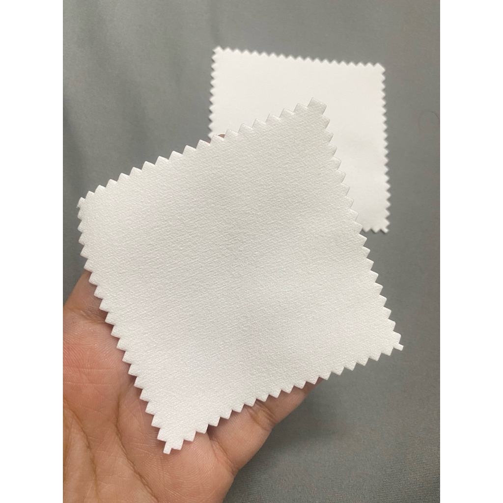 (WIN SILVER) ผ้าทําความสะอาดเงินคุณภาพสูง เฉพาะทําความสะอาดเครื่องประดับเงิน ขนาด 8x8