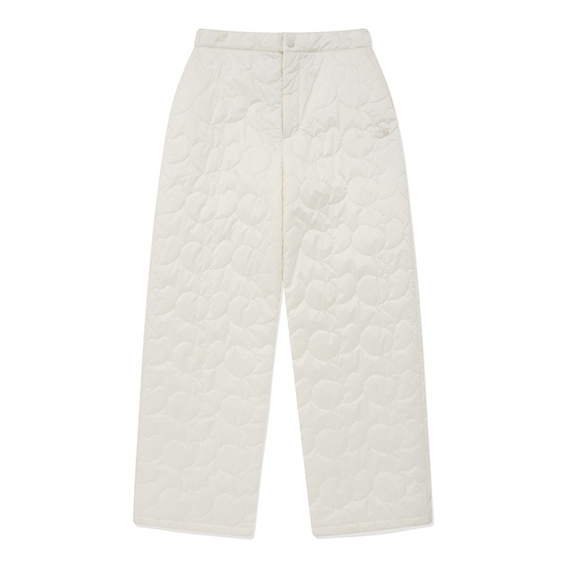 KIRSH CHERRY PATTERN QUILTING PANTS