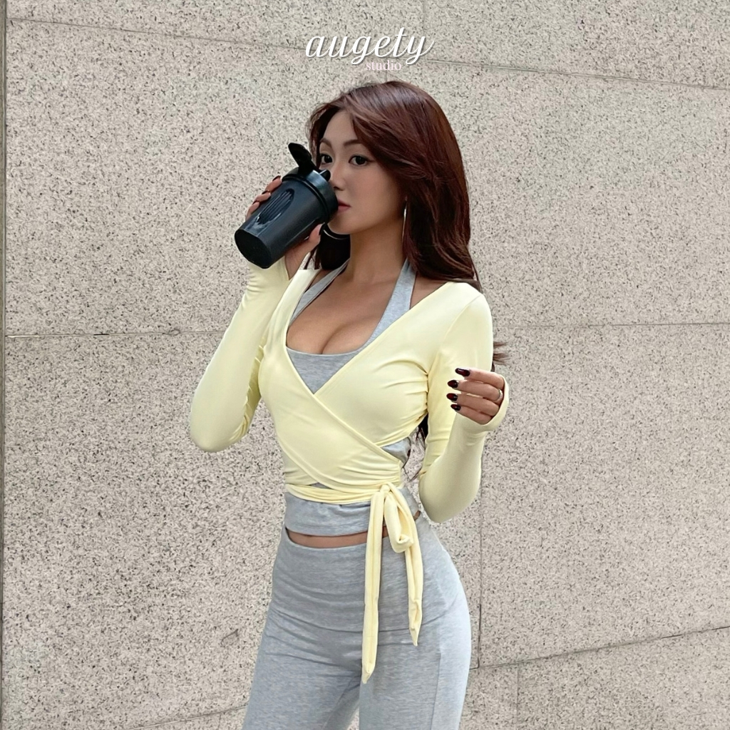 Augety Studio, LIORA คาร์ดิแกนห่อแขนยาว Super Thin, เทคโนโลยีผ้าเย็นและยืด