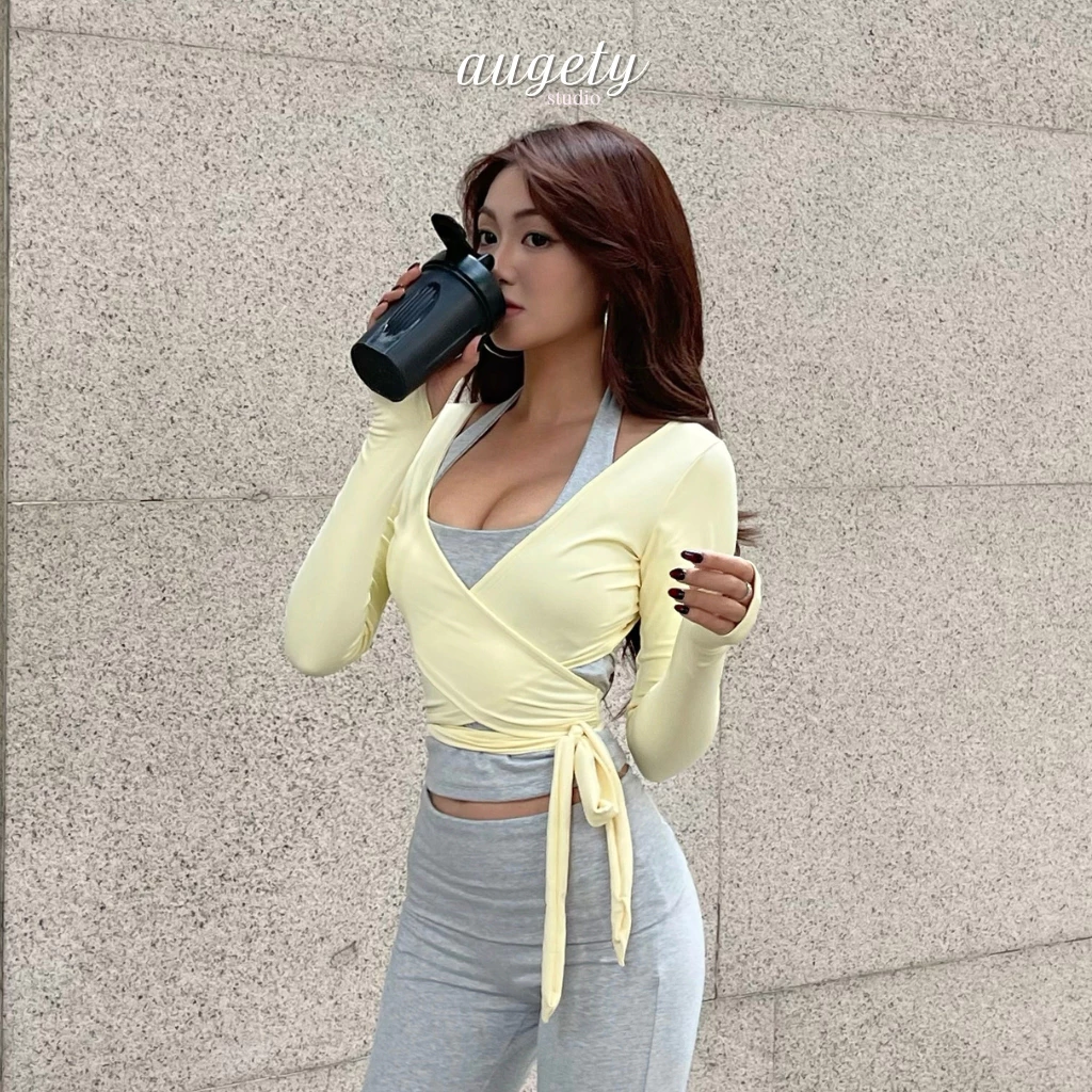 Augety Studio, LIORA คาร์ดิแกนห่อแขนยาว Super Thin, เทคโนโลยีผ้าเย็นและยืด