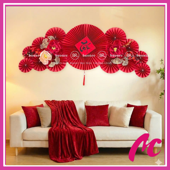 TET 2026_ชุดวัสดุสําหรับตกแต่ง Tet Bach Loc ตกแต่ง Tet ชุดตกแต่งบ้าน ร้านค้า ห้องเรียน โชคลาภ_MC888