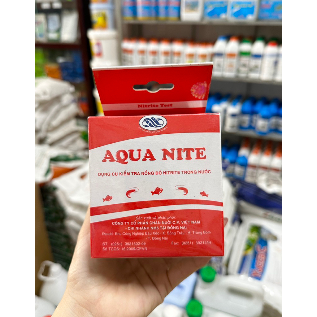 Test CP Aqua Nite NO2 ตรวจสอบความเข้มข้นของไนไตรท์ในน้ํา