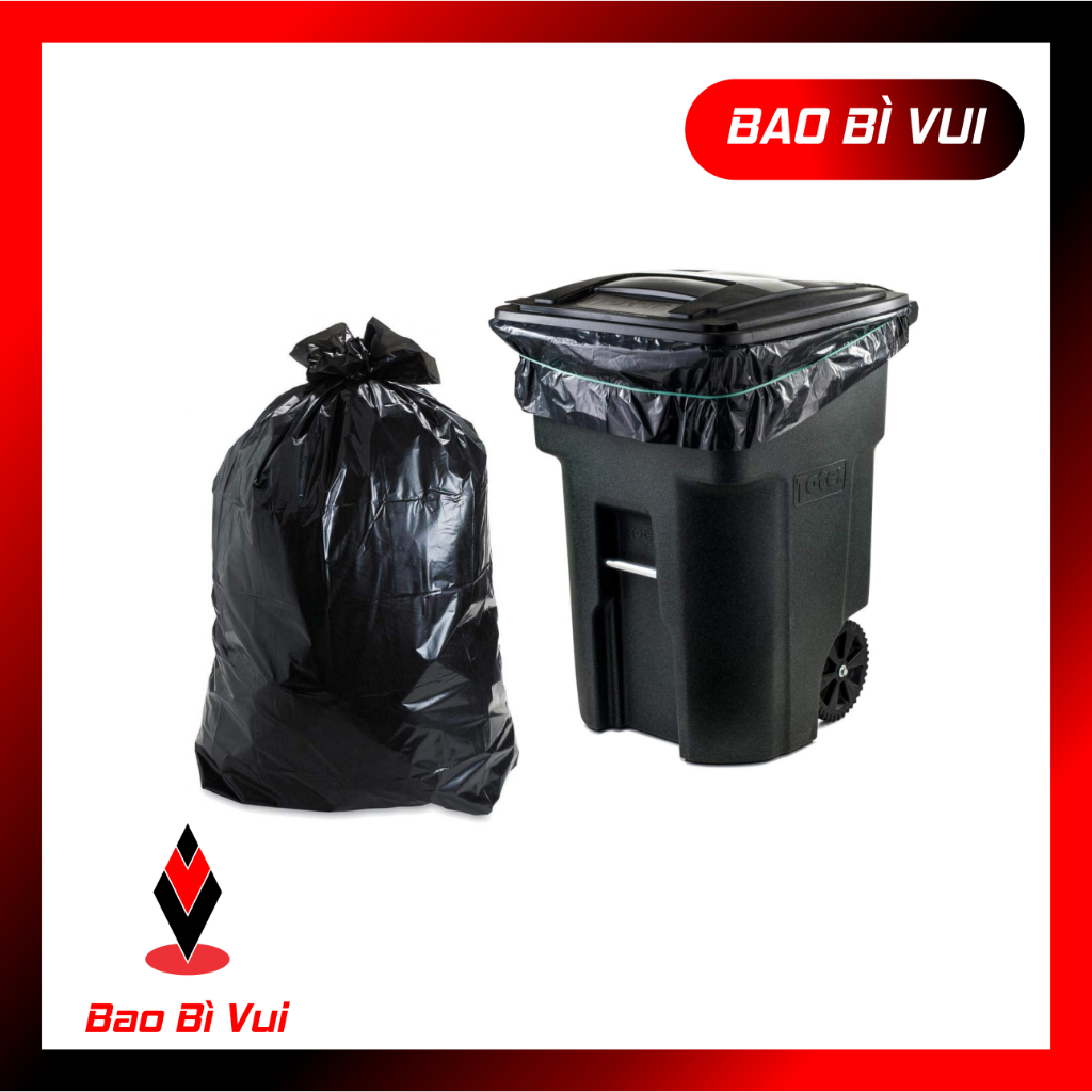 ถุงขยะสีดําขนาดใหญ่ - FUN PACKAGING