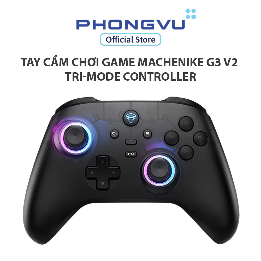 Machenike G3 V2 คอนโทรลเลอร์ Tri-mode (สีดํา) - 12 เดือน