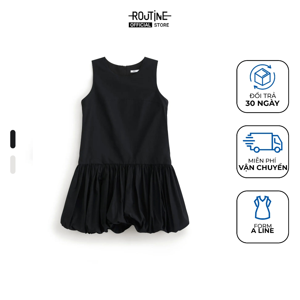 ชุดเดรสใต้วงแขนผู้หญิง Form A Line - Routine 10S26DREW001