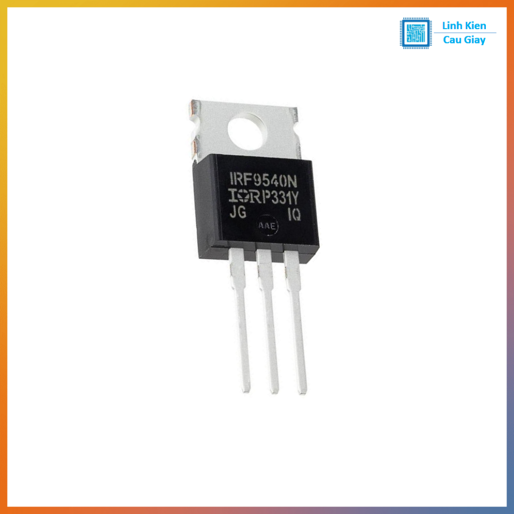 P-channel MOSFET ส่วนประกอบ IRF9540N