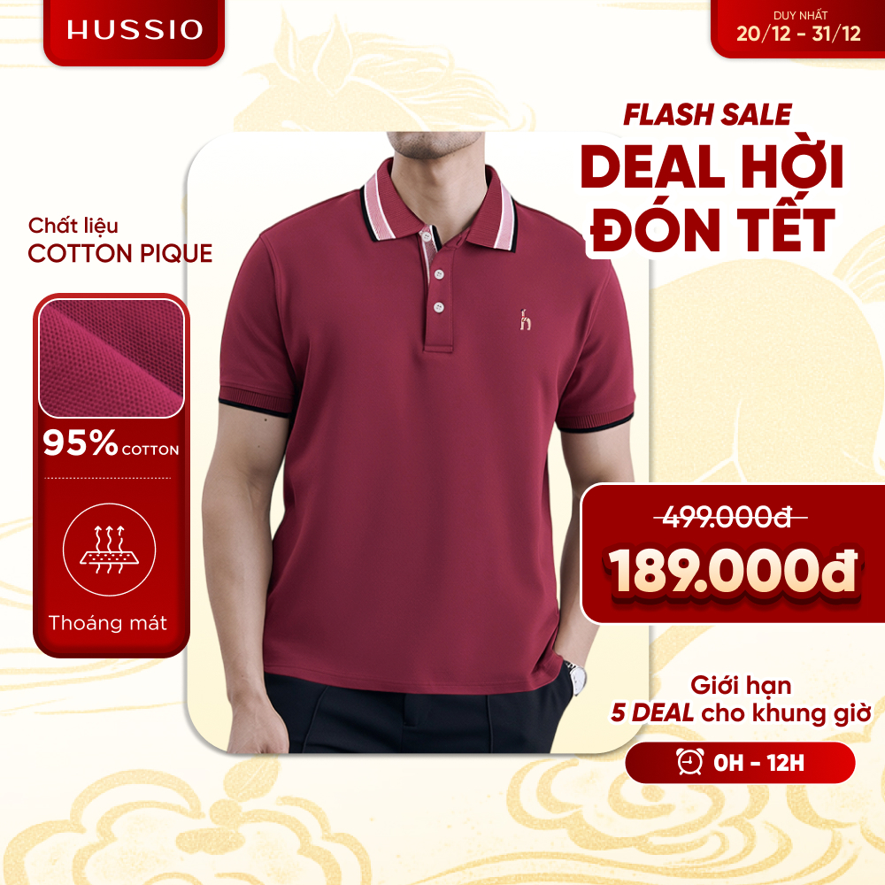 [July 29 ONLY] NOVA premium เสื้อโปโลผู้ชาย วัสดุยืดหยุ่นจระเข้อัพเกรด เข้ารูป หรูหรา และหรูหรา - HU