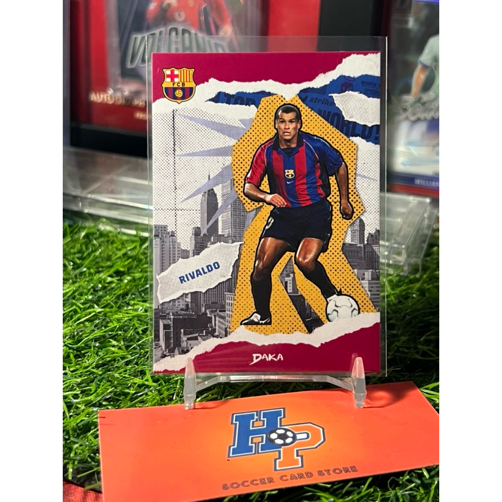 การ์ดฟุตบอล Rivaldo Downtown Barcelona Daka 2025
