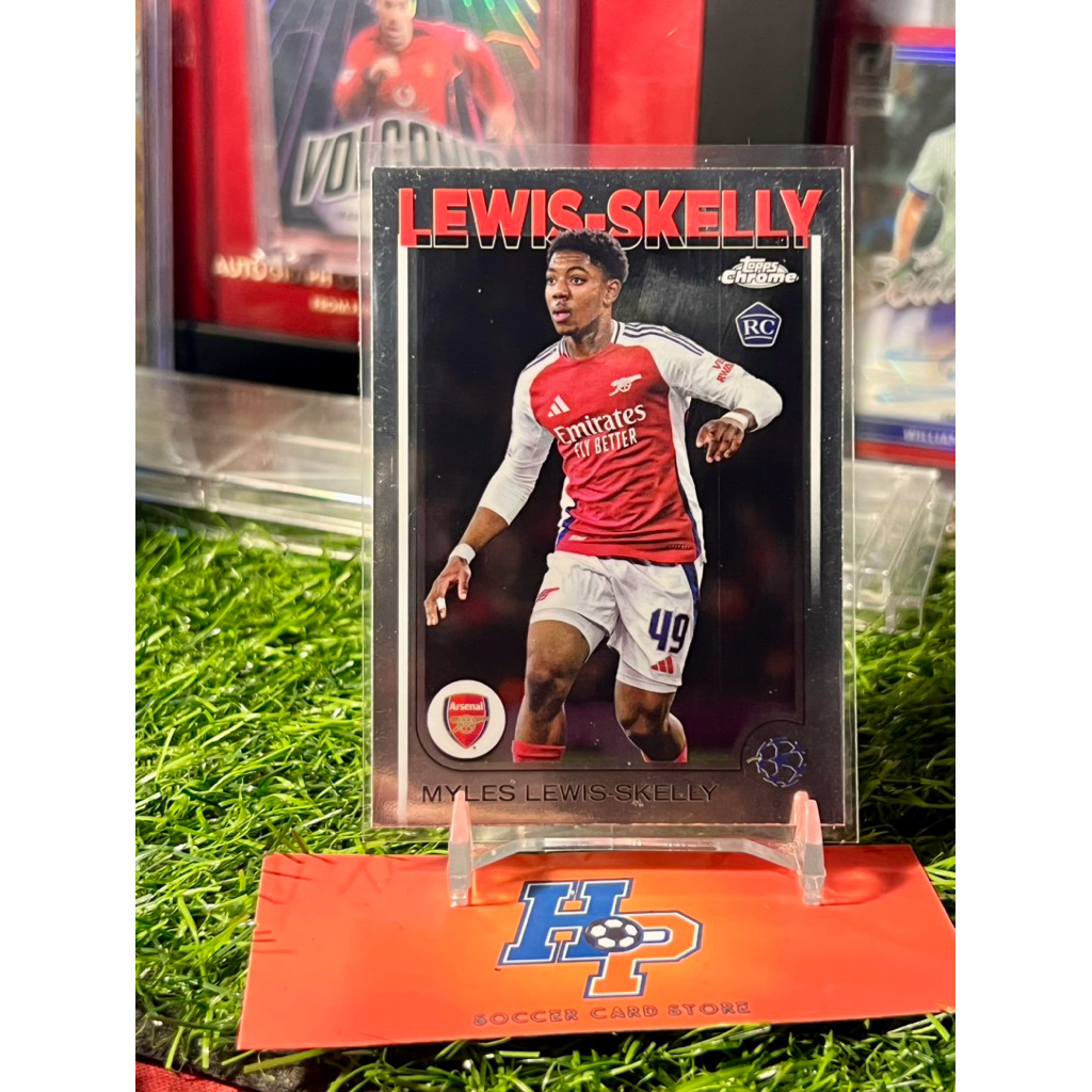 Lewis Skelly RC Topps Chrome UCL 2024/25 การ์ดฟุตบอล
