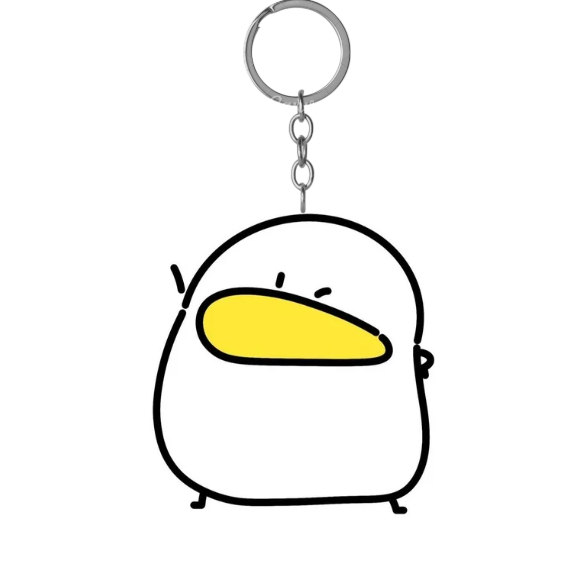 พวงกุญแจ meme Duck สุดน่ารัก
