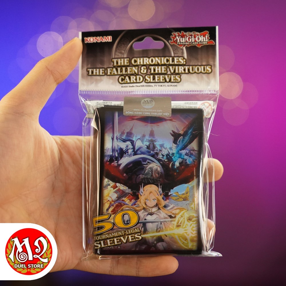 Yugioh TCG The Fallen & The Virtuoous Card Sleeves - Konami ของแท้ USA