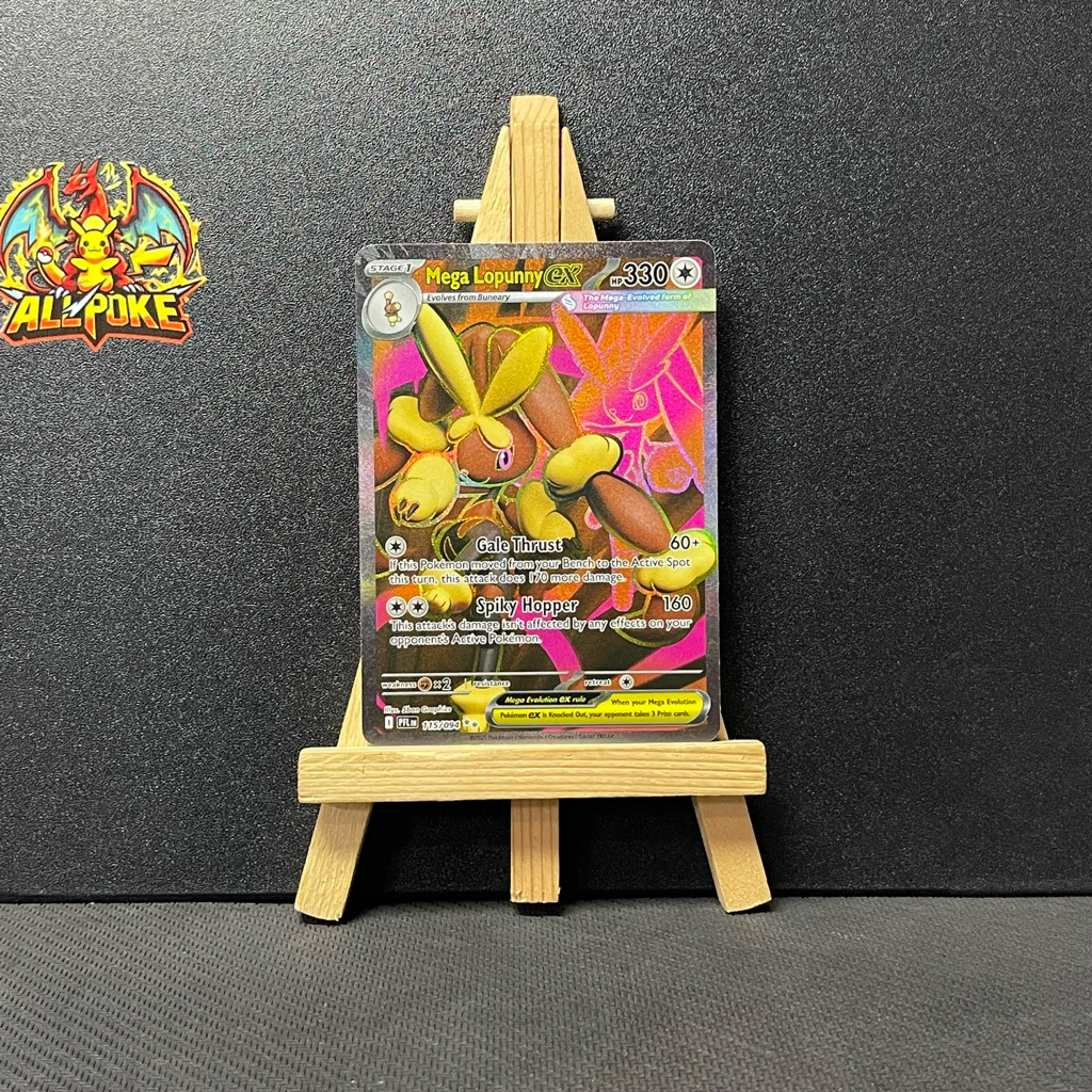 [ AllPoke ] การ์ดโปเกมอน TCG,Mega Lopunny ex - 115/094 -M-NM