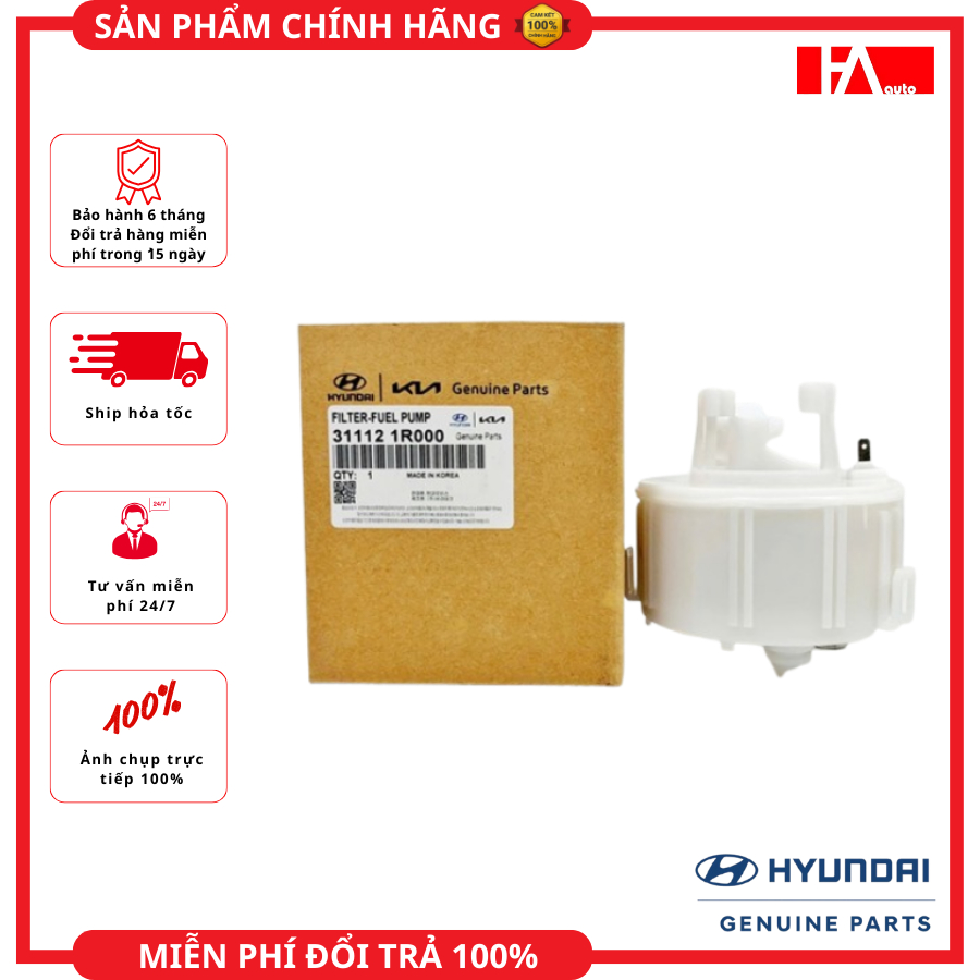 {ของแท้ } กรองน้ํามันเชื้อเพลิงสําหรับ Hyundai Grand I10, Accent 11-17, Tucson 09-15,Kia Rio11-17,Kia Sorento 12-14,Sportage 10-16