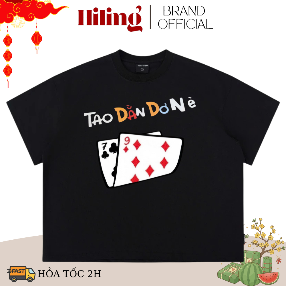 BOXY FORM TAT SHIRT, ผ้าฝ้าย TICK, BROAD GAME FUN NOT WHEN TAT
