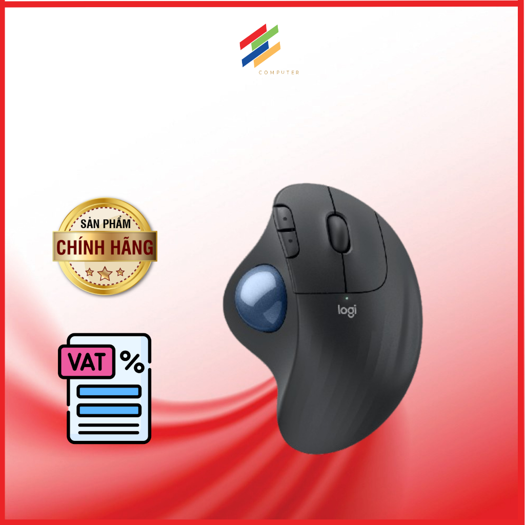 Logitech Ergo Trackball M575s (USB/Bluetooth) - สินค้าของแท้ 1 ปี