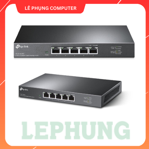 TL-SG105-M2 / SG108-M2 / TP-Link 2.5G Network Switch| ความเร็ว 2.5Gbps | เคสโลหะ | ปลั๊กแอนด์เพลย์ |