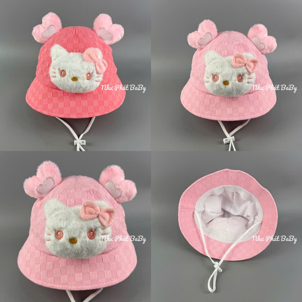 [ 3-6 ปี OLD ] HELLO KITTY HATS FOR GIRLS - SCHOOL AND PLAY HATS สําหรับ CHILDREN
