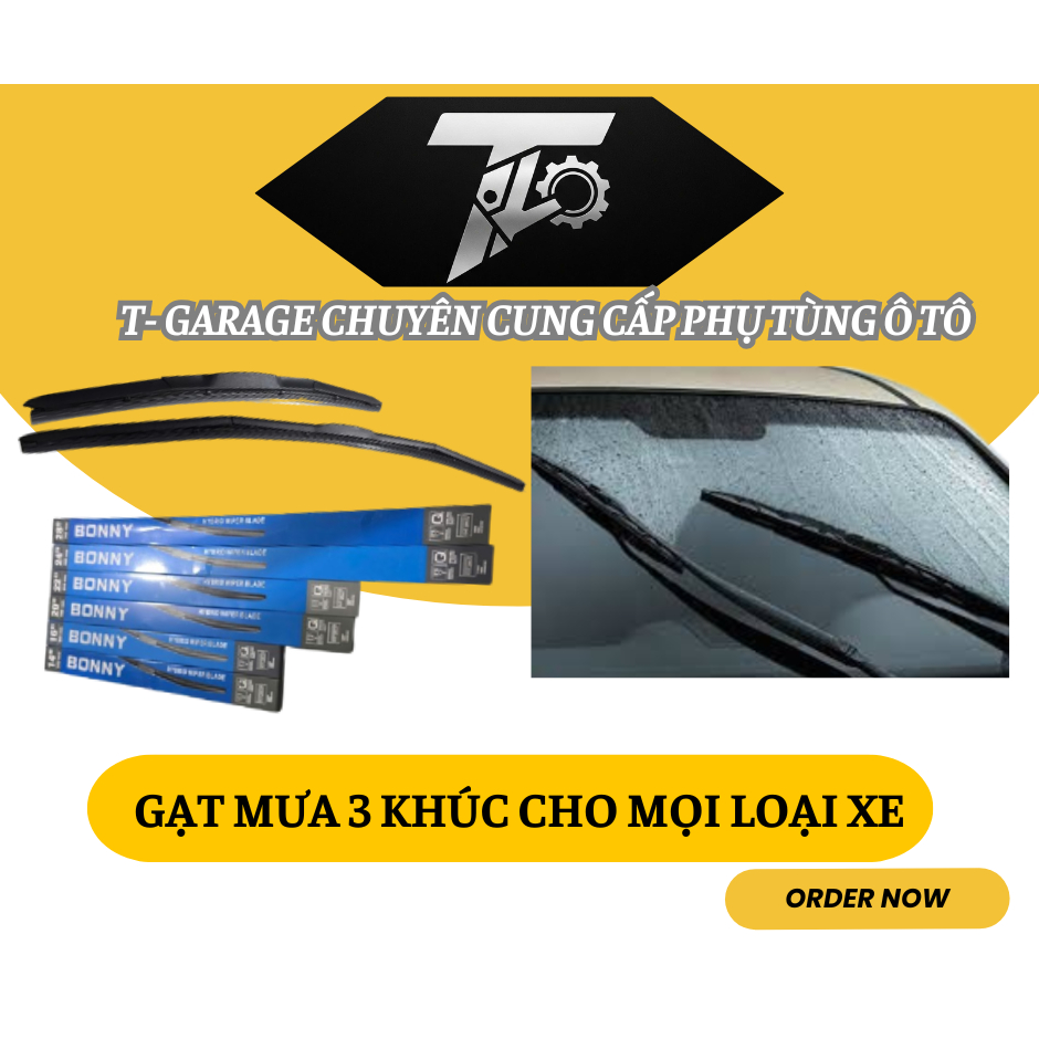 3-STOCK WIPER สําหรับ ALL TYPES OF VEHICLES - ทุกขนาด (14->26 INCH) - ODDS