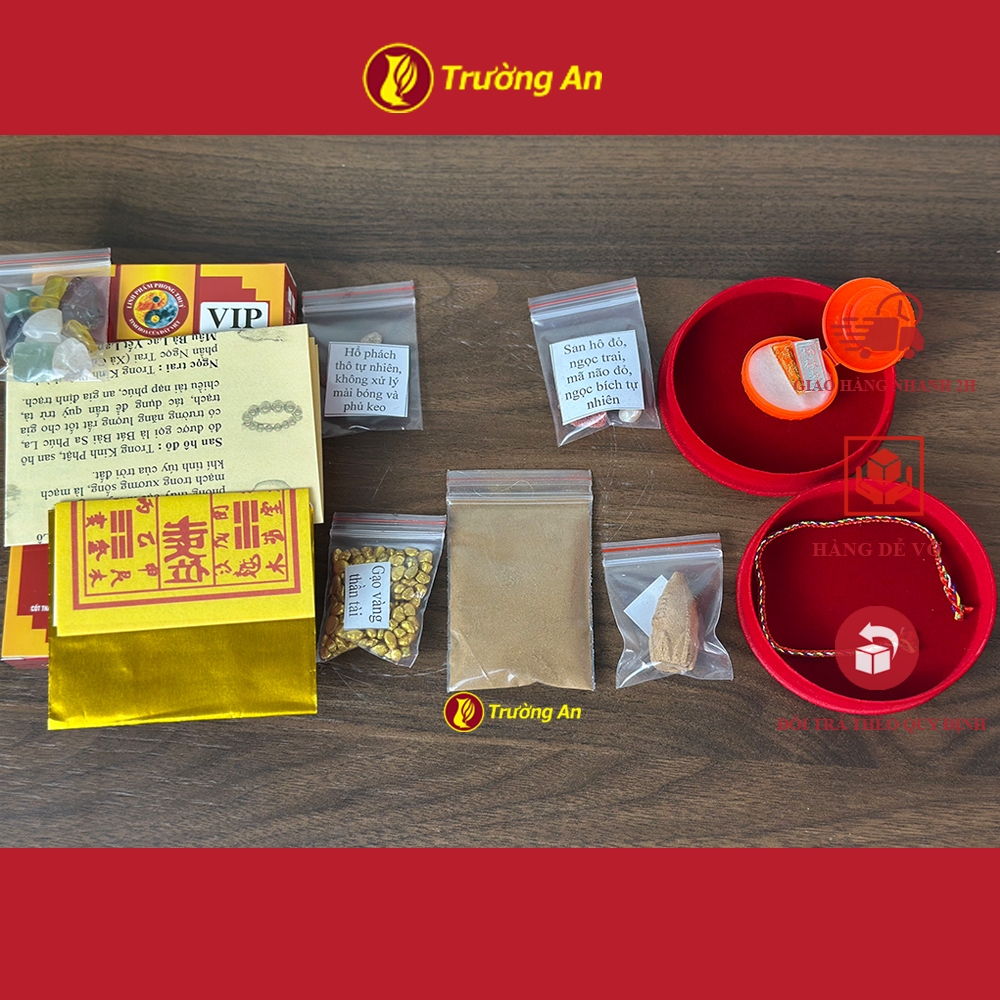 VIP STANDARD Seven Treasures Essence Bat Huong Gia Tien - God of Wealth - Earth Cong - ชุดเอสเซ้นส์ส