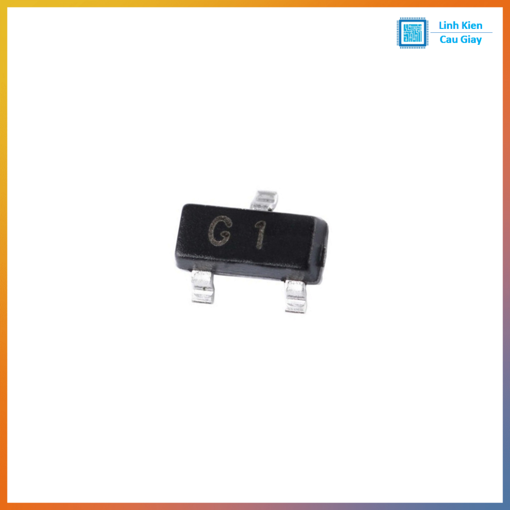 ส่วนประกอบ 2N5551 NPN SMD SOT-23 (แพ็ค 10c)