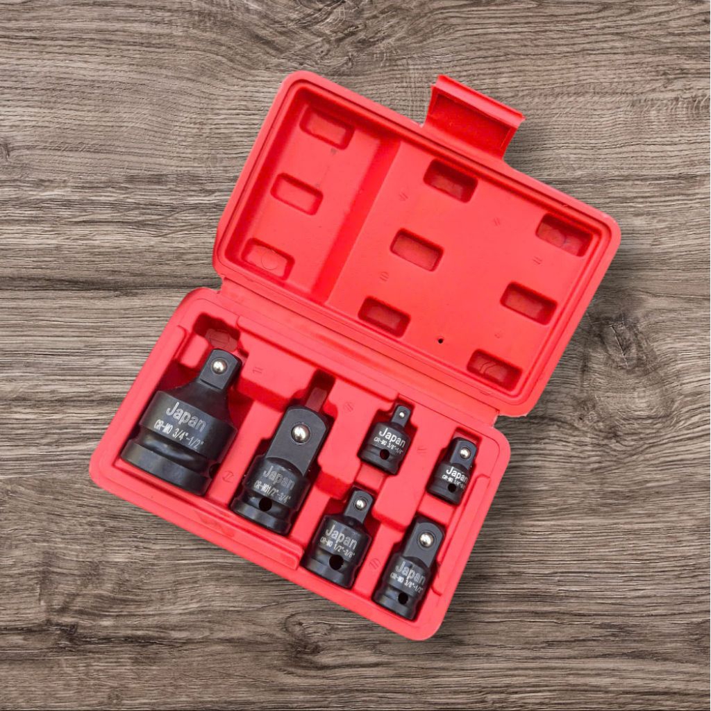 ชุดอะแดปเตอร์เหล็ก Cr-mo Japan 6 ชิ้น