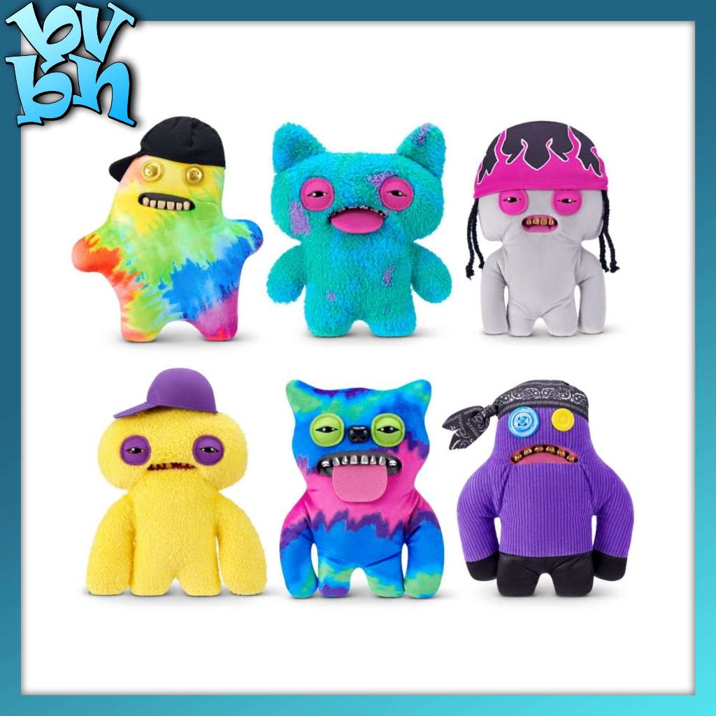 Fuggler Fuggler Life 9" นิ้ว ZuruToys ของแท้ Fuggler ตุ๊กตาหมีของเล่น Series