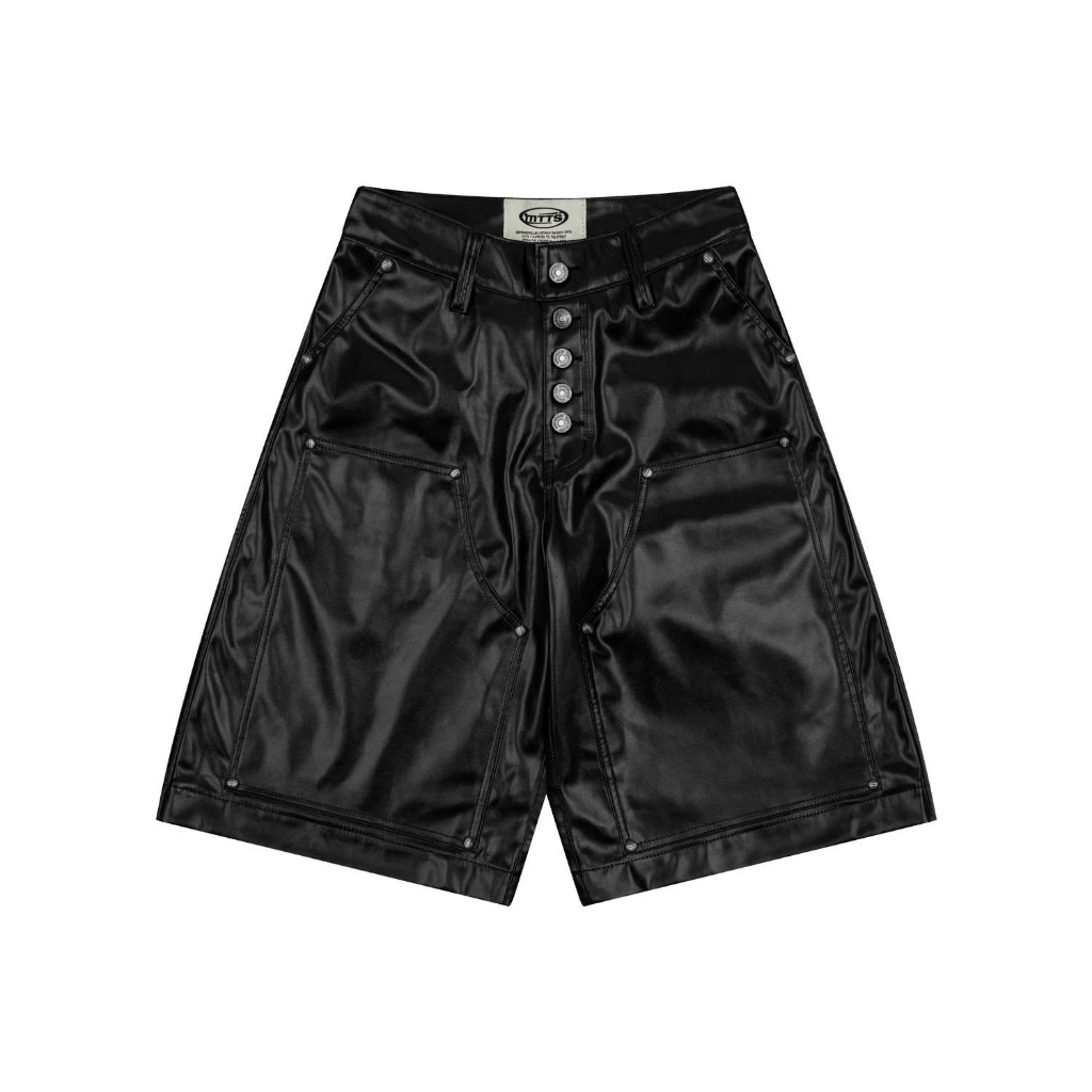 กางเกง Jort OFFONOFF Dk Leather Baggy Jort