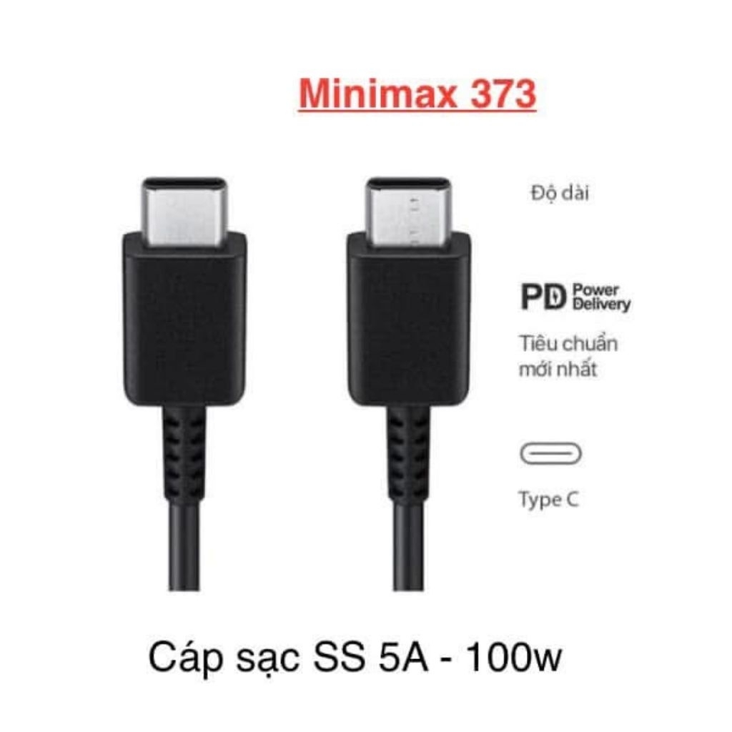 (45w) สายชาร์จ SS 5A ดั้งเดิมจากโรงงาน ยาว 1m8 สําหรับ S22 ultra / S23 ultra / S24 ultra