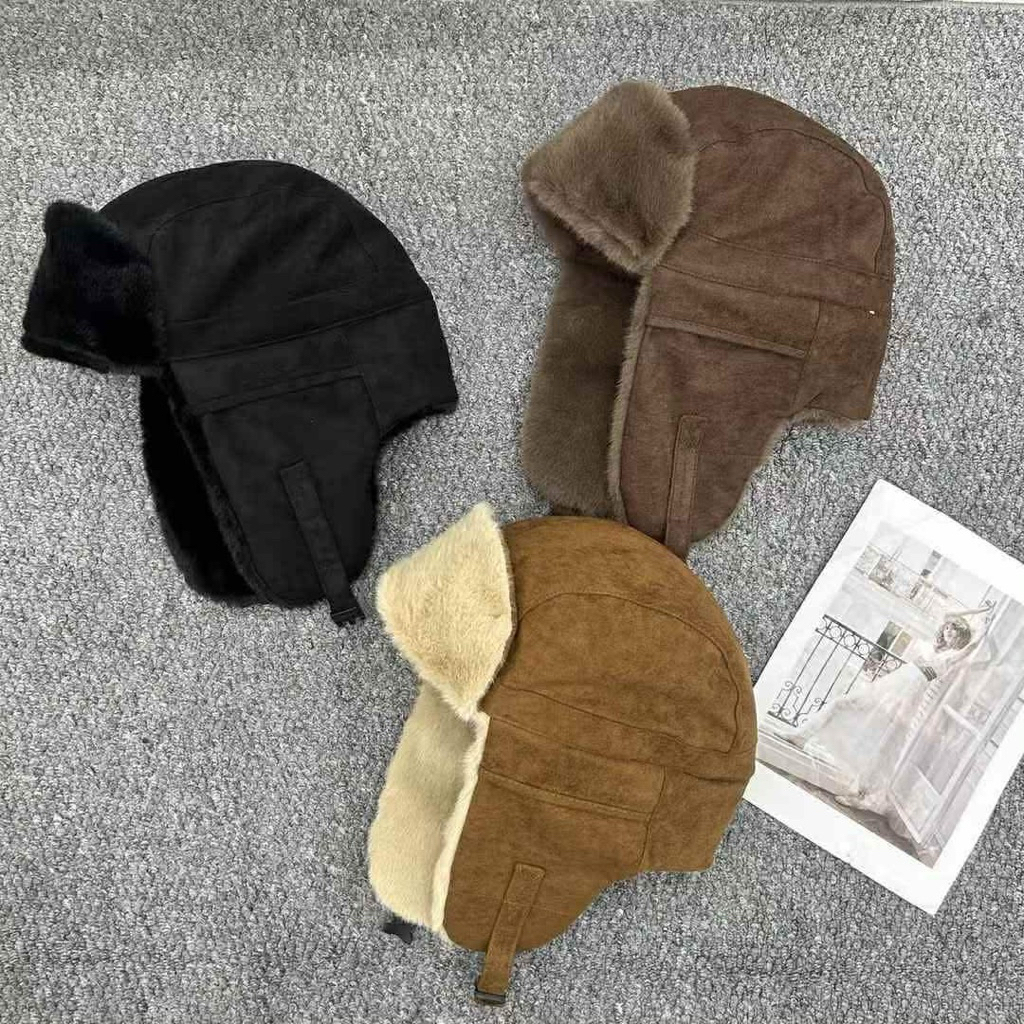 M1919 SUEDE หมวกผสมหู