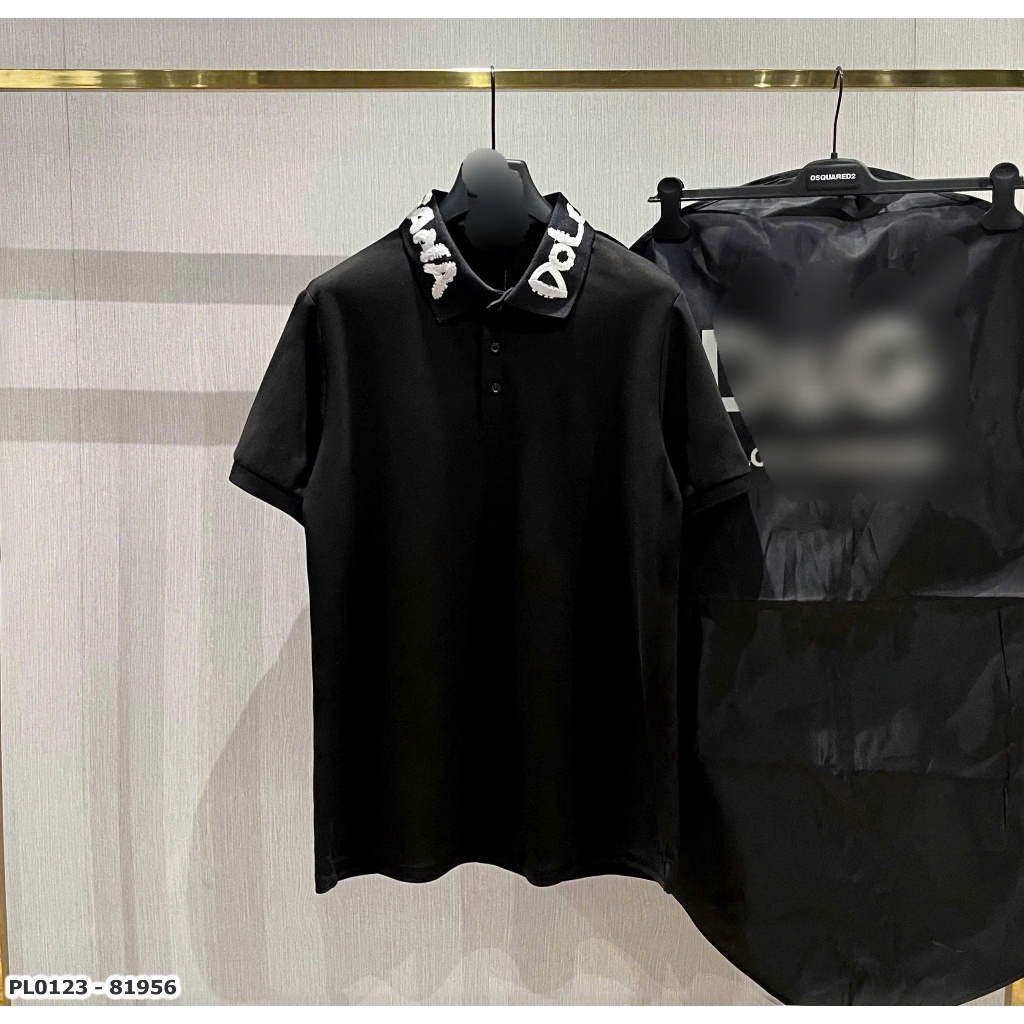 Doe เสื้อโปโลผู้ชาย 3 สี ผ้าคอตตอนป่านปักลายคอปก new2025