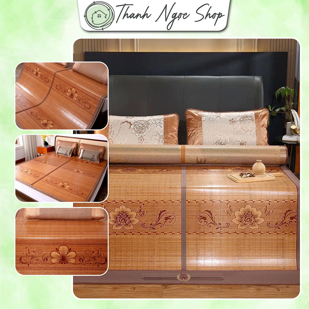 ไม้ไผ่เครื่องปรับอากาศ Mat คุณภาพสูงลายไม้ขนาด 0.8m x 1m9, 1m2x1m9, 1m5x1m8, 1m6x2m และ 1m8x2m8x2m8x