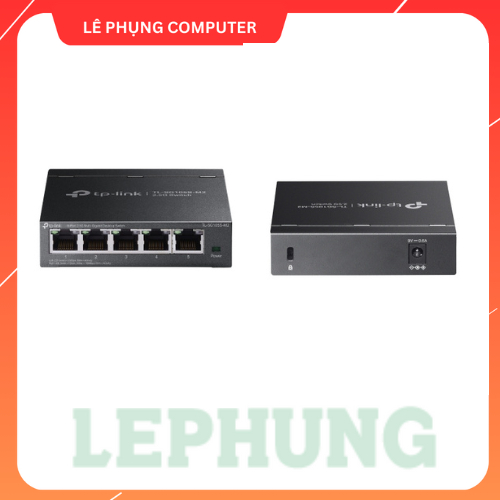 สวิตช์เครือข่าย TP-Link 2.5G TL-SG105S-M2 / TL-SG108S-M2 | พอร์ตเครือข่าย 2.5G | เคสโลหะ | ติดแล้ววิ