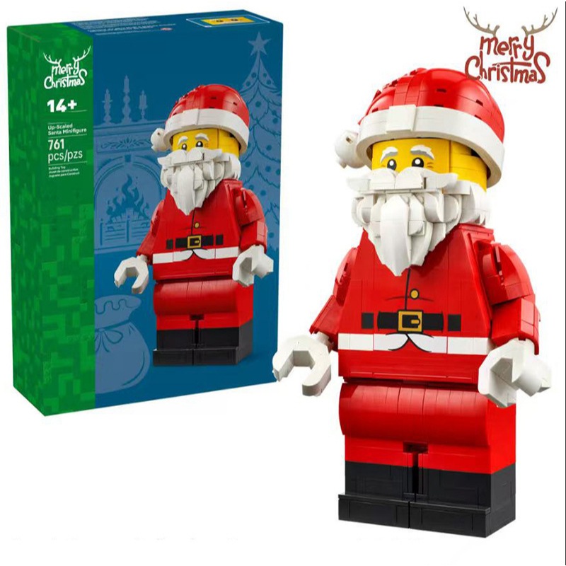 ประกอบ 40820 Santa Minifigure Santa Claus 27 ซม. สูง (671 ชิ้น)