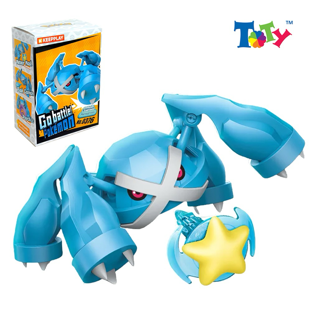 (ของแท้) โมเดลตกแต่งโปเกมอน - ไป การต่อสู้! 1 - Keepplay