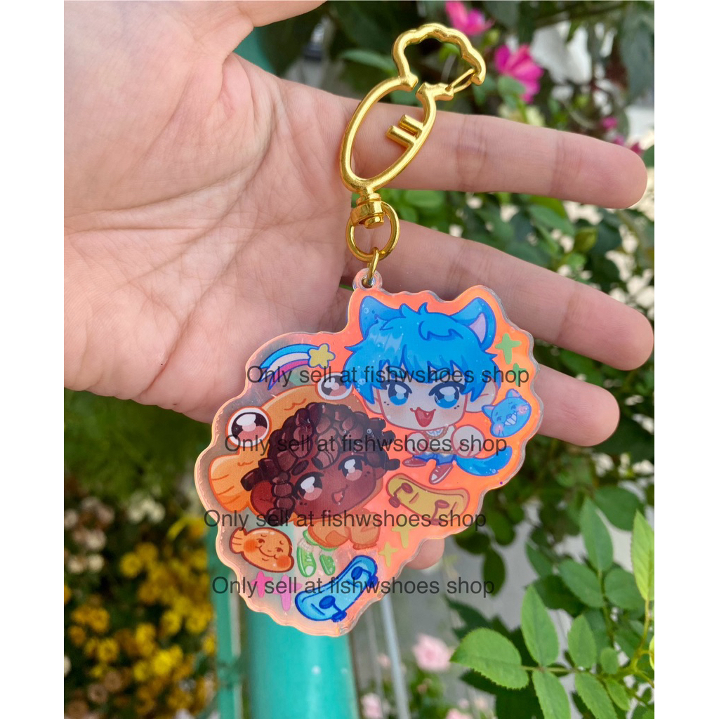 Gumball Darwin โลกอันมหัศจรรย์ของพวงกุญแจโฮโลแกรม Gumball