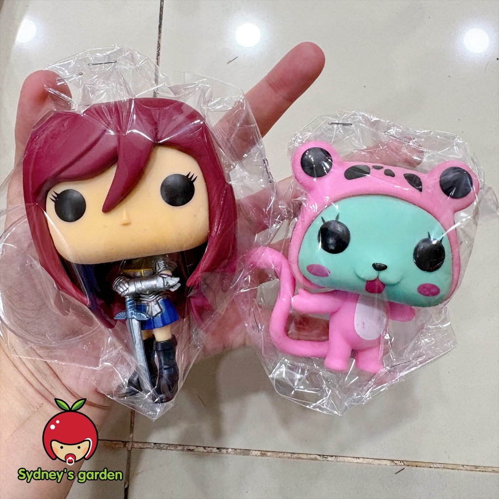 ฟิกเกอร์ Funko Pop FAIRY TAIL - ERZA & FROSCH (ไม่มีกล่อง)