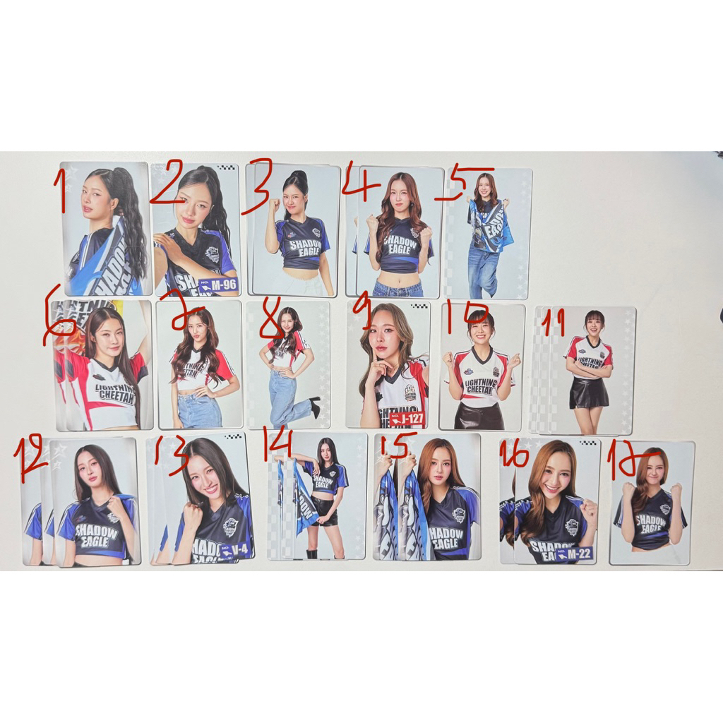 [STARLYMPICS GMMTV] การ์ดสุ่ม Odd Milk Love Namtan Film Emi Bonnie มิถุนายน Mewich View Mim