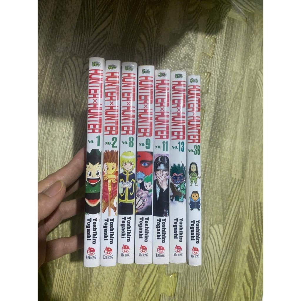 หนังสือการ์ตูน Combo 7q Hunter x Hunter