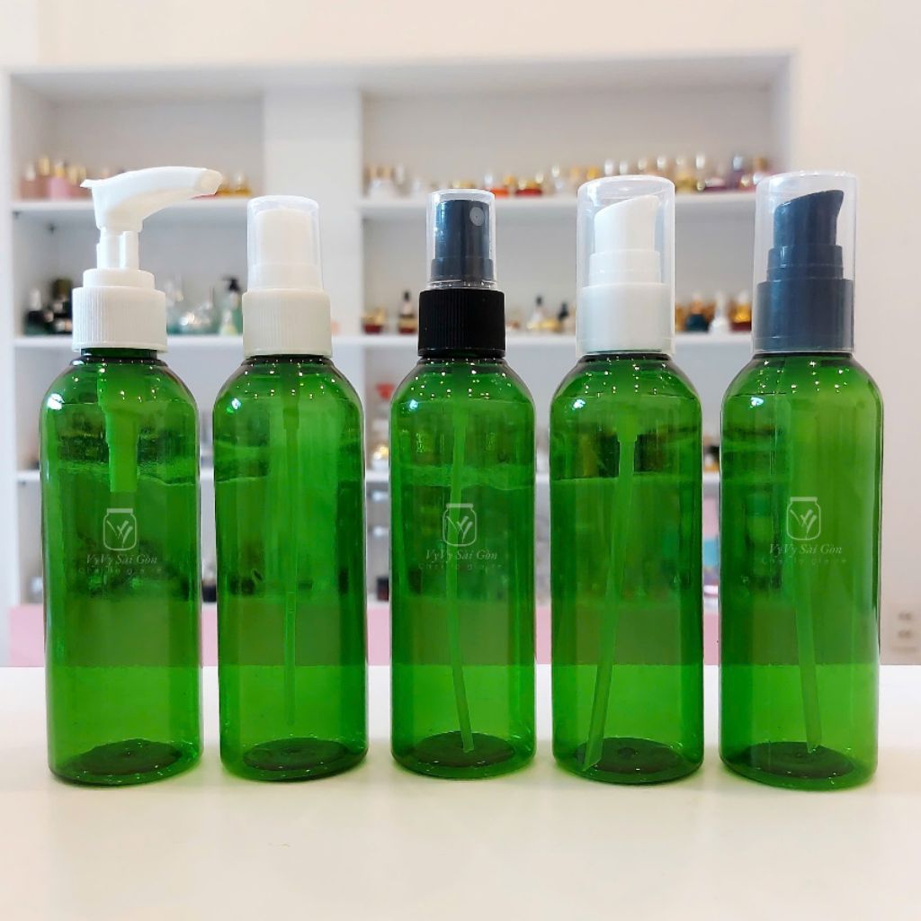 ขวดสัตว์เลี้ยงสีเขียว 100ml/100ml ขวดพลาสติก/100ml ขวด/100ml