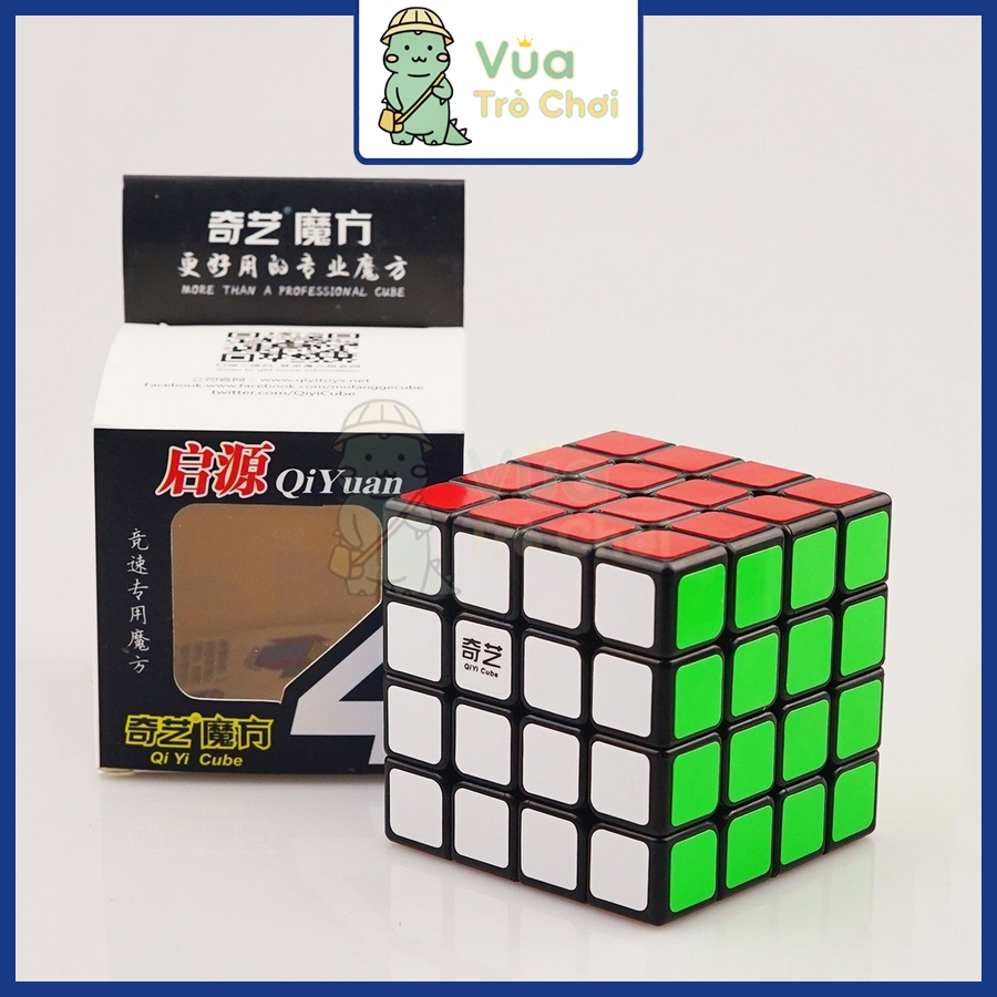 Rubik 4x4 QiYi QiYuan 4x4 Cube 4 ชั้น Rubiks Cube 4x4x4 เด็กปัญญาของเล่น