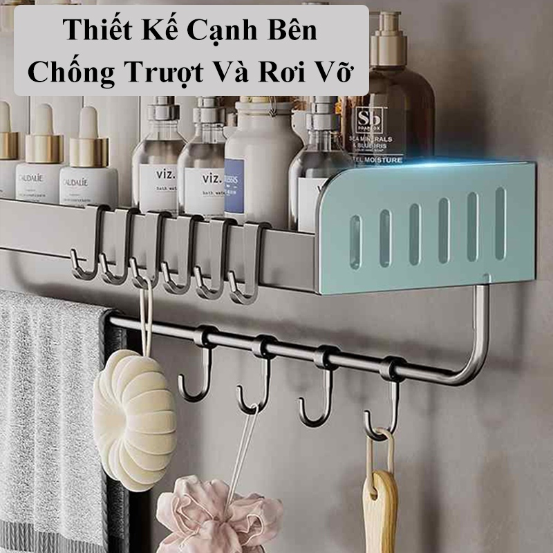 DLIGHT ชั้นวางเครื่องเทศติดผนังทําจากเหล็กคาร์บอนแข็งแรงช่วยจัดระเบียบขวดและขวดโหลได้อย่างเป็นระเบีย