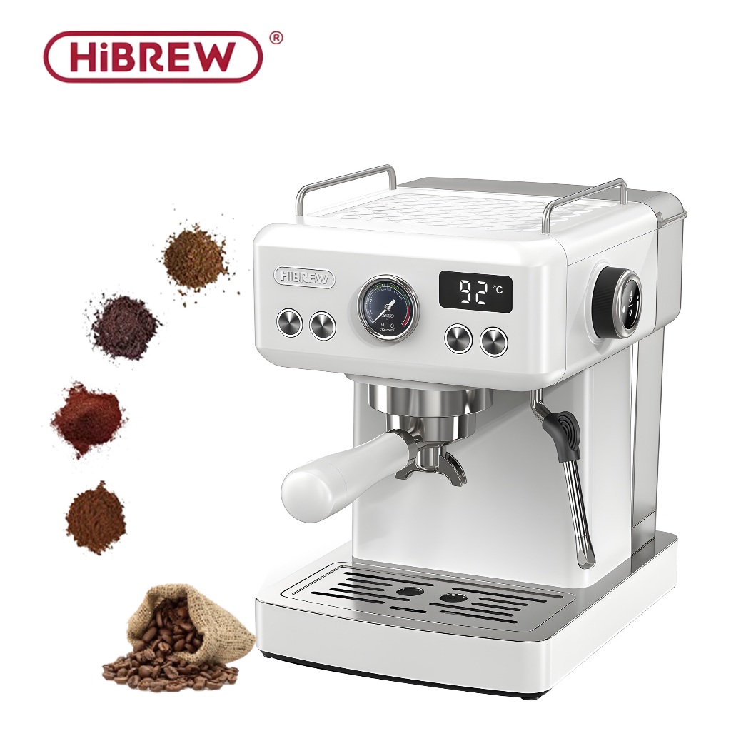 [ NEW COLOR ] - เครื่องชงกาแฟ Professional Espresso แบรนด์อเมริกันระดับไฮเอนด์ HiBREW - H10A