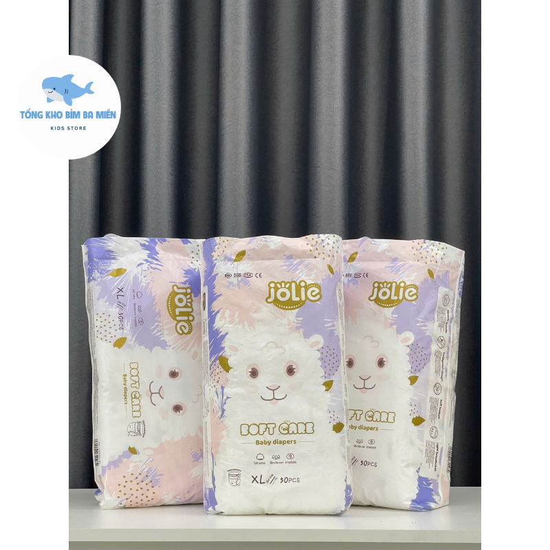 Combo กางเกงผ้าอ้อมในประเทศ JOLIE 150 แพ็ค ทุกขนาด M50/L50/XL50/XXL50