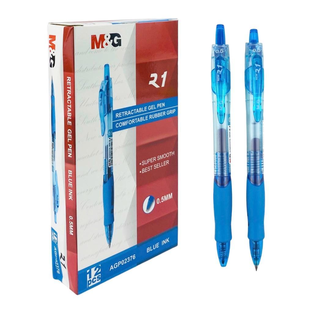 ปากกาเจลกด M&G R1 AGP02376 ซุปเปอร์สมูท 0.5มม. Nib