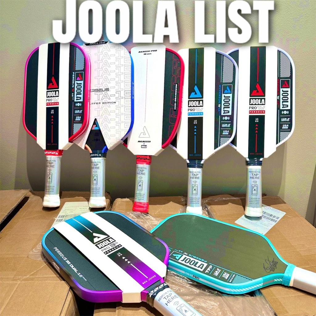 Synthesis of Joola 4 (พร้อมชิป NFC) ไม้ pickleball ผิวคาร์บอน